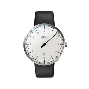 BOTTA - UNO Titan - Automatic 44 mm - Weiß - Lederarmband
