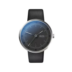 BOTTA - TRES Titan - Automatik 44 mm - Schwarz - Lederarmband