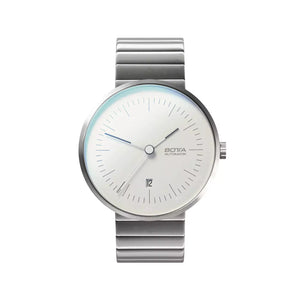 BOTTA - TRES Titan - Automatik 44 mm - Weiß - Edelstahlarmband