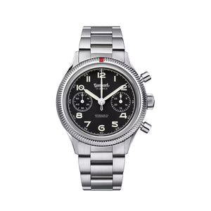 Hanhart - 417 ES 1954 - 39 mm - Edelstahlarmband