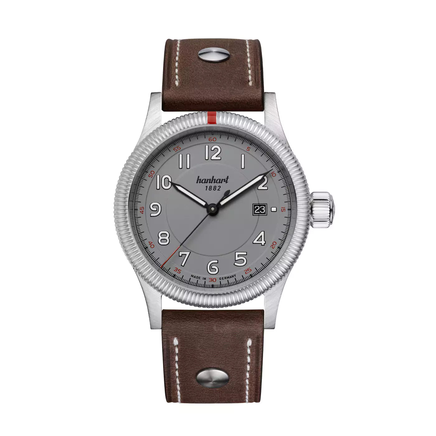 hanhart-pioneer-one-grey-42-mm-brown-leather