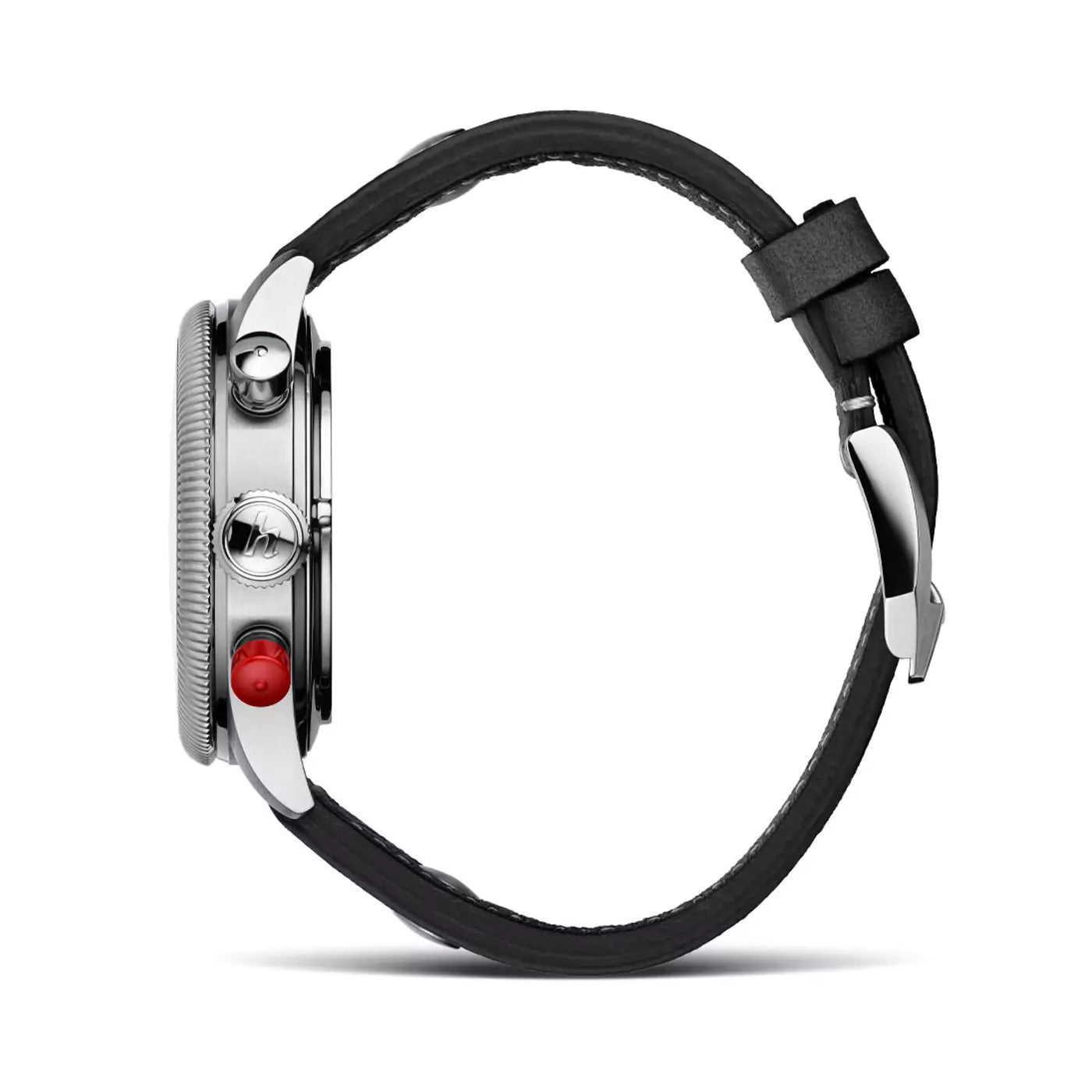 hanhart-pioneer-twindicator-black-fluted-bezel-45-mm-side