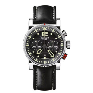 Hanhart - PRIMUS Pilot - Schwarz - 44 mm