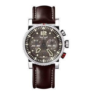 Hanhart - PRIMUS Pilot - Braun - 44 mm