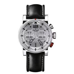 Hanhart - PRIMUS Pilot - Silber - 44 mm