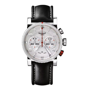Hanhart - PRIMUS Racer - Silber - 44 mm