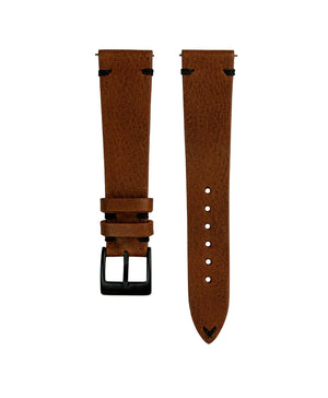 Jelsdal - Stealth Vintageleder Uhrarmband - Braun
