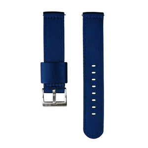 Jelsdal - Vintage Military Nylon-Uhrenarmband (zweiteilig) - Blau