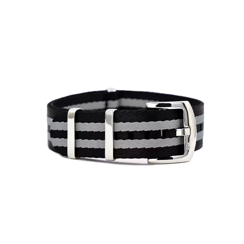 premium-single-piece-nylon-strap-black-grey-polished-