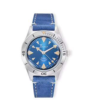 Squale - Super-Squale - Big Arrows Blue - Lederarmband (SUPERSSABL.PBL)