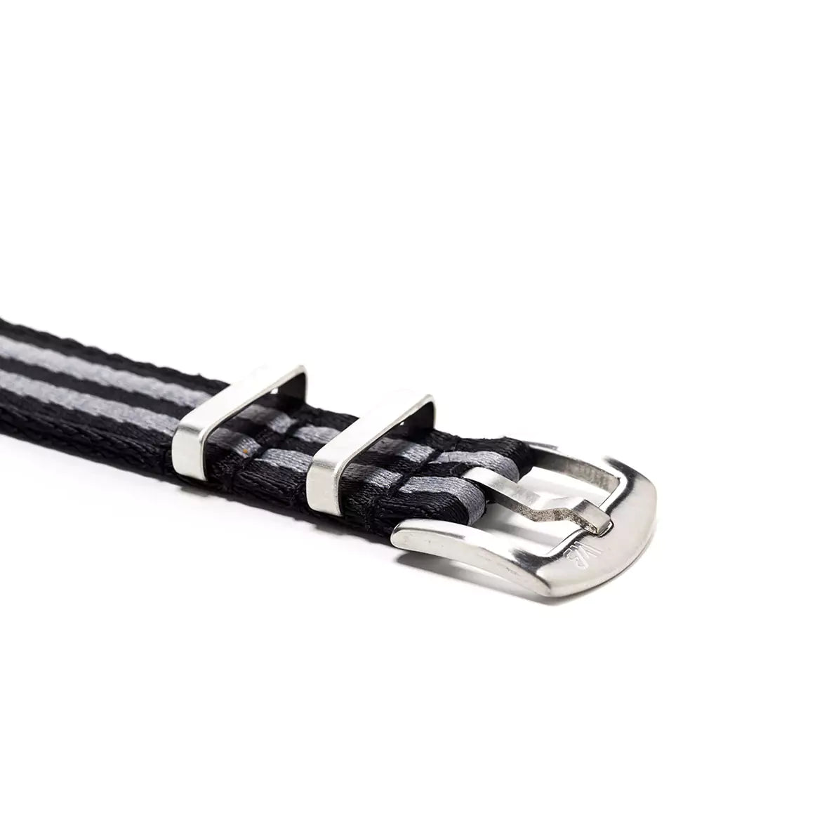 two-piece-nylon-strap-black-grey-5-stripes-wb-original-buckle-