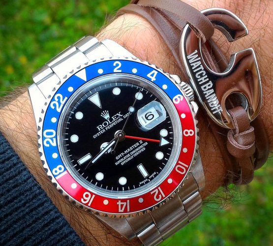 rolex gmtmaster and watchbandit bracelet by david2fam rolex gmtmaster and watchbandit bracelet by david2fam