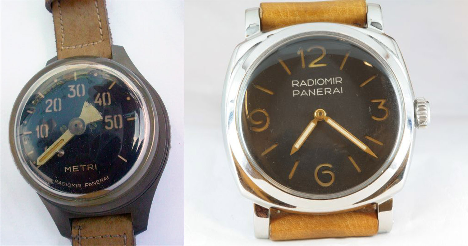 Profondimetro historischer Tiefenmesser Radiomir Panerai Uhr