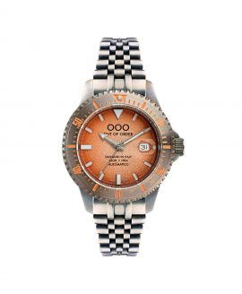 WB Watch Out Of Order Orange Swiss Automatico front