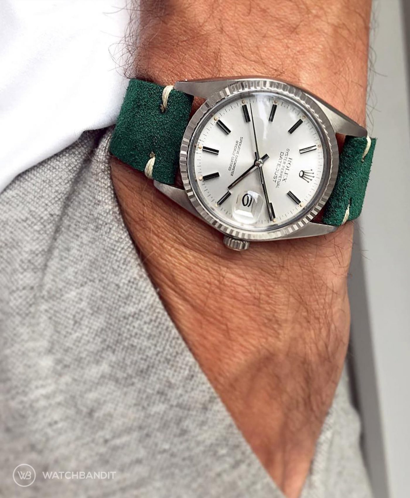 datejust on strap
