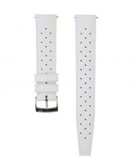Tropical Rubber watch strap_White_Front