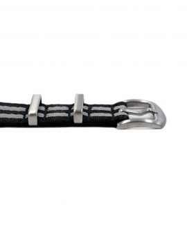 WB_premium_Nato-straps brushed_black grey striped_bond_buckle
