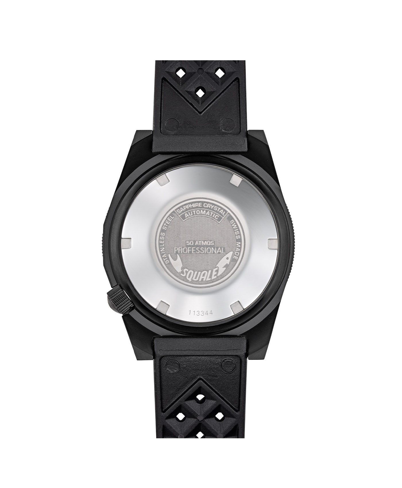 Squale LUMINOSO ARANCIA PVD-case back