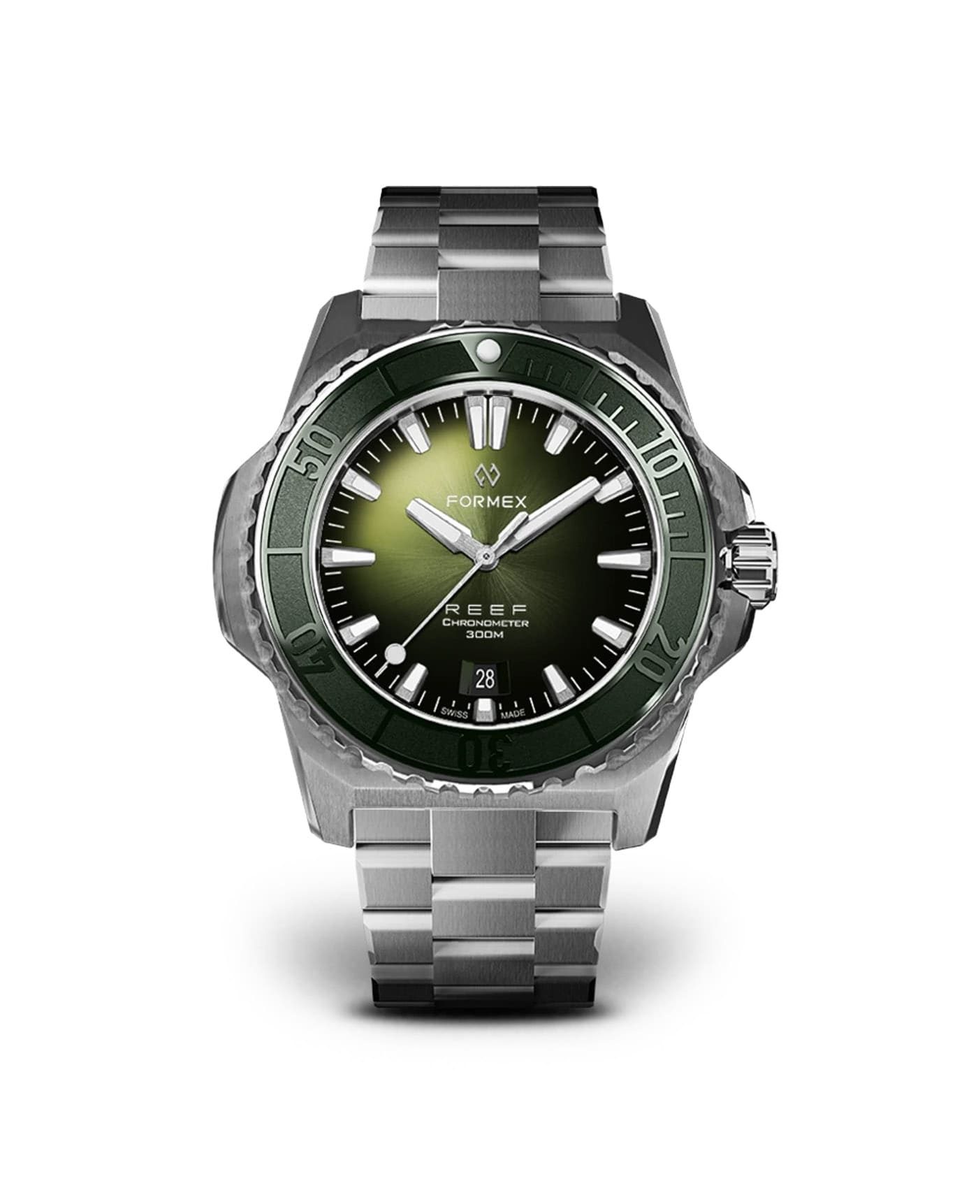 Formex - Reef - Automatic Chronometer COSC 300m_Green Dial Green Bezel