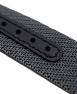 Premium Adjustable Single-Pass Nylon watch Strap – Grey | WB Original