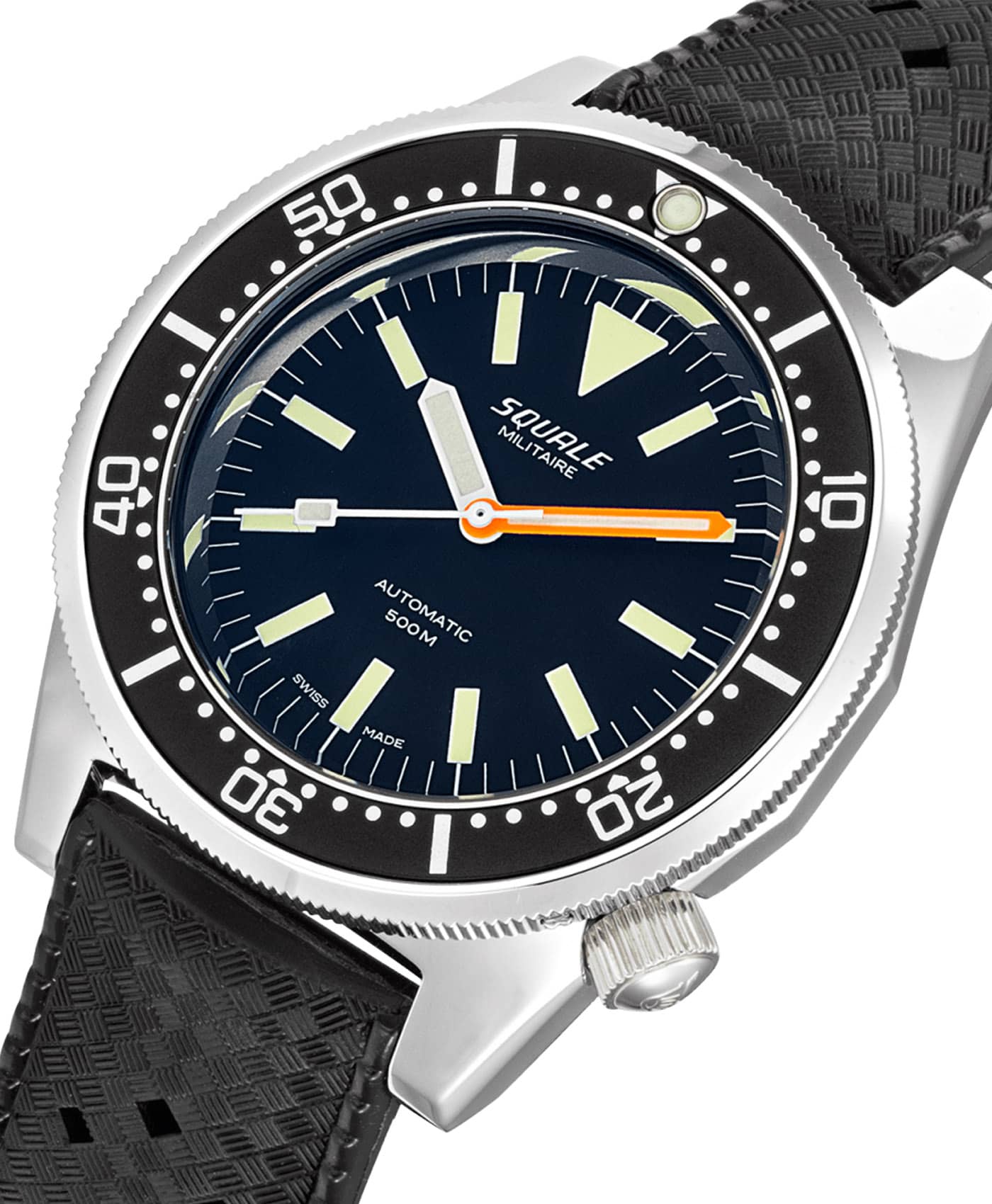 Squale 1521-026-A Militaire Polished_close up