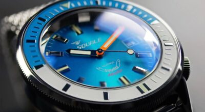 Squale - Matic - Light Blue - Close up