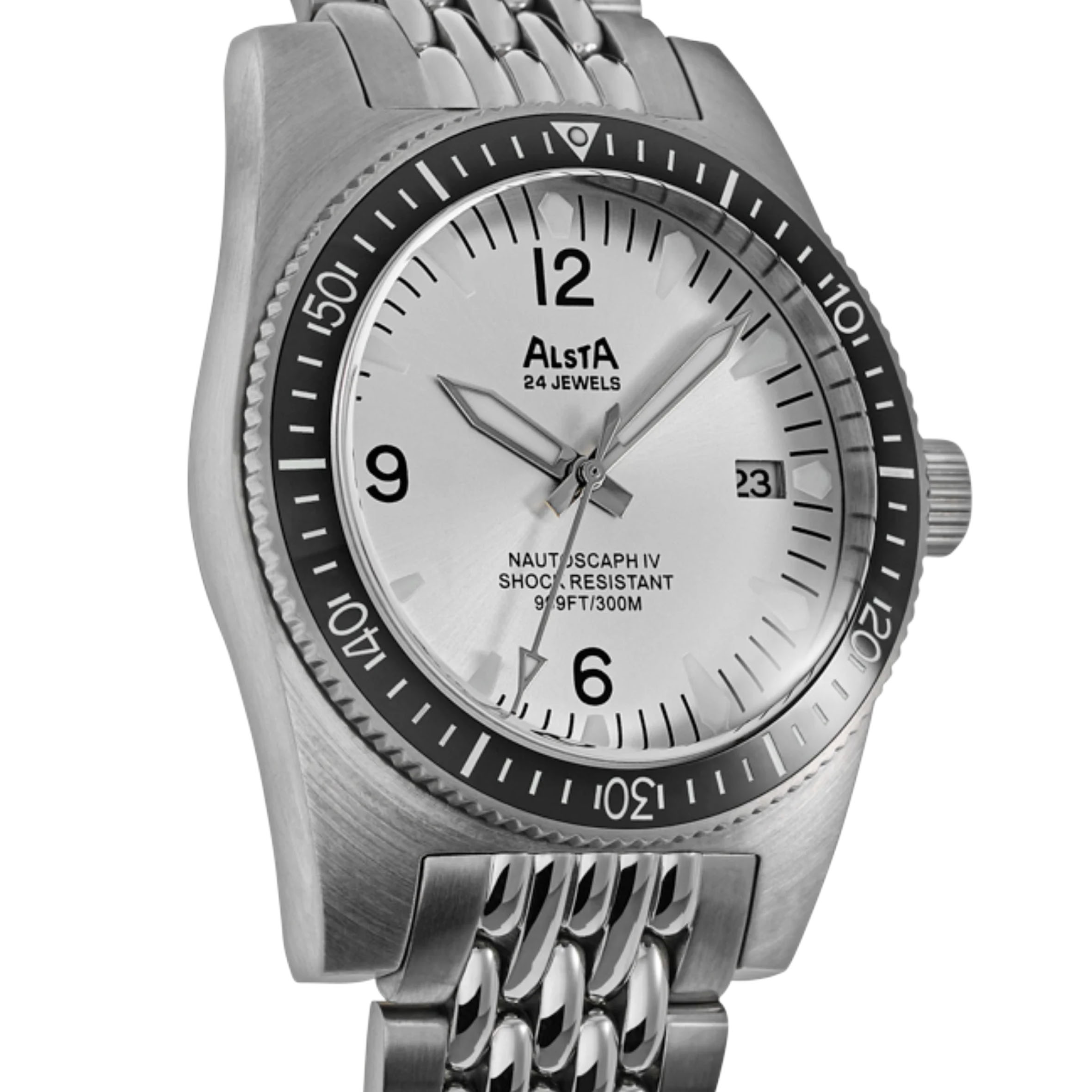 Alsta - Nautoscaph - Silver - close up Alsta - Nautoscaph - Silver - close up