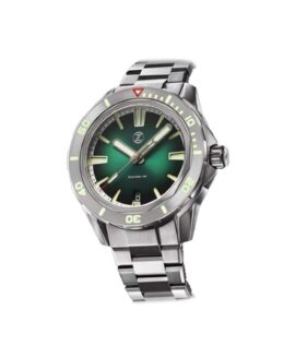 Zelos - Swordfish 40mm Ti - Emerald Green - Front