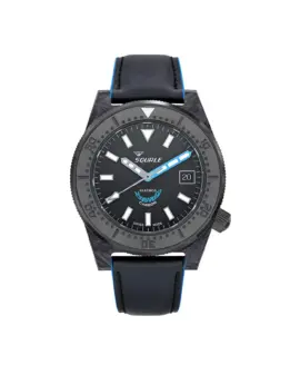 Squale – 60 ATM – T-183 Forged Carbon – Blue