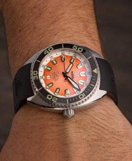 Ocean Crawler Core Diver Orange Refractor Summer Edition Uhr