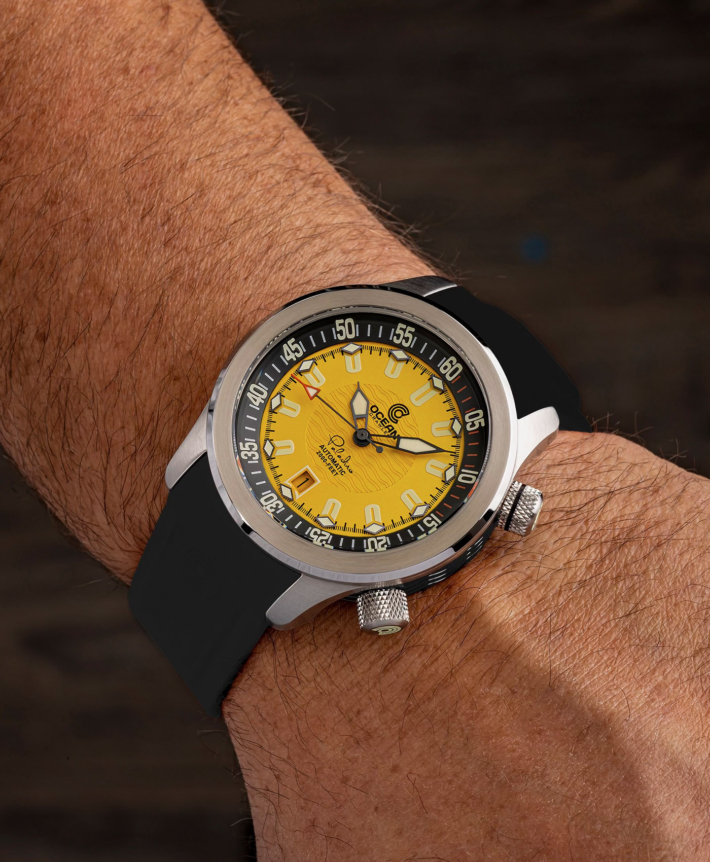OceanCrawler-Paladino-WaveMaker-V2-Black-Yellow-wrist shot