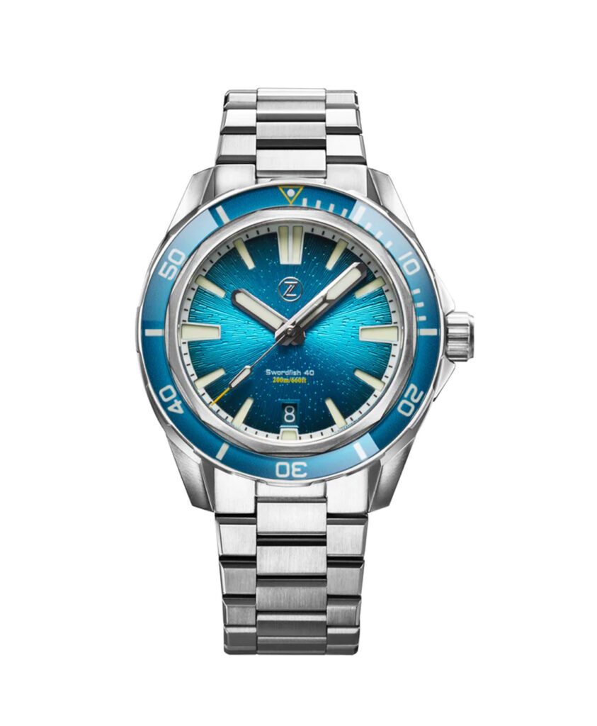 Zelos - Swordfish 40mm SS - Teal