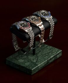 The Watch Stand - Duo Stand - Green & Black-Rolex GMT-min