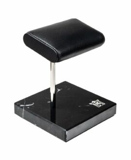 The Watch Stand – Single Stand – Black - Silver-min