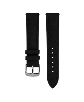 Jelsdal - Upcycled SEAQUAL® Fabric Watch Strap - Black