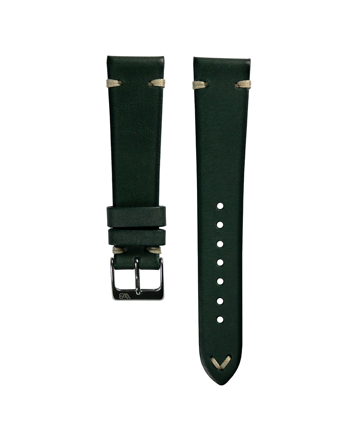 watchbandit.dark-petrol-green-leather-strap-min