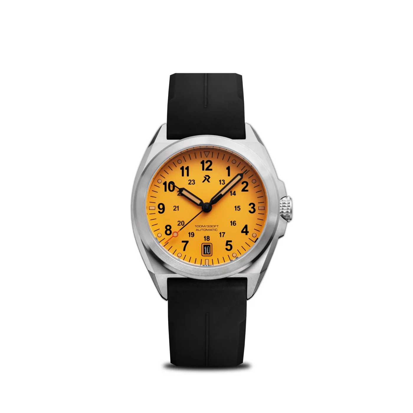 RZE Medaillon Yellow Valour 38 Titanium watch