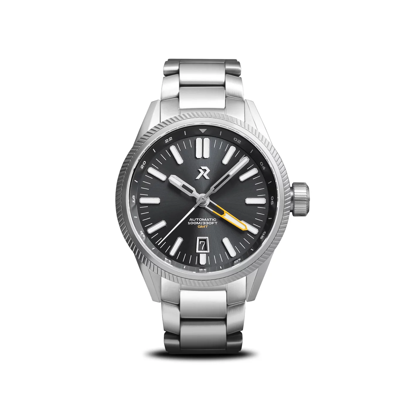 RZE-GMT-S-Silver Dial