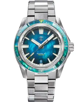 Zelos - Swordfish 40mm SS - Teal MOP