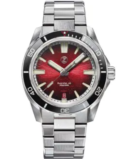 Zelos - Swordfish 40mm SS - Crimson Red