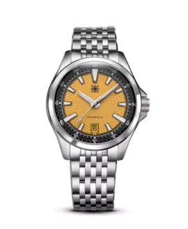 Second Hour - The Mandala Mk3 -yellow-dial-front