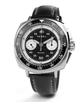 Hemel - HF Series - Sky Racer - Hand Winding Mechanical - Midnight Black