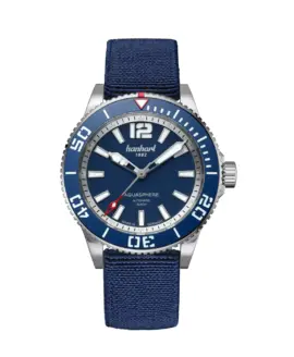 hanhart-aquasphere-freefall-blue-42mmtextile