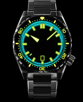Zelos Watches Thresher 44mm 'Ember' lume