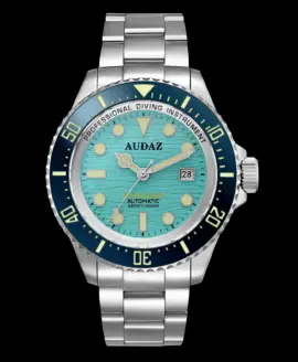 Audaz ABYSS DIVER aqua blue dial