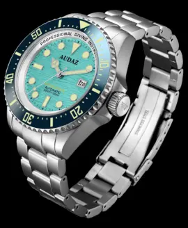 Audaz ABYSS DIVER aqua blue dial