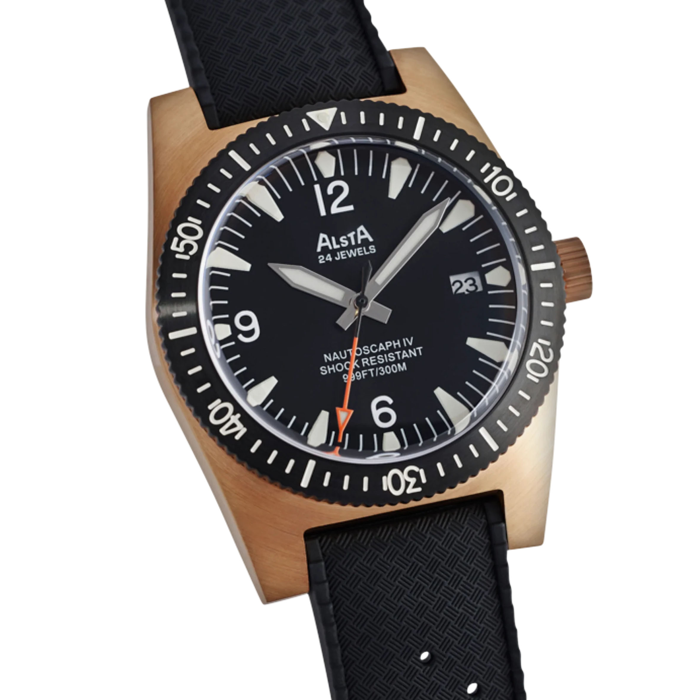 Alsta - Nautoscaph - Bronze Black - close up Alsta - Nautoscaph - Bronze Black - close up