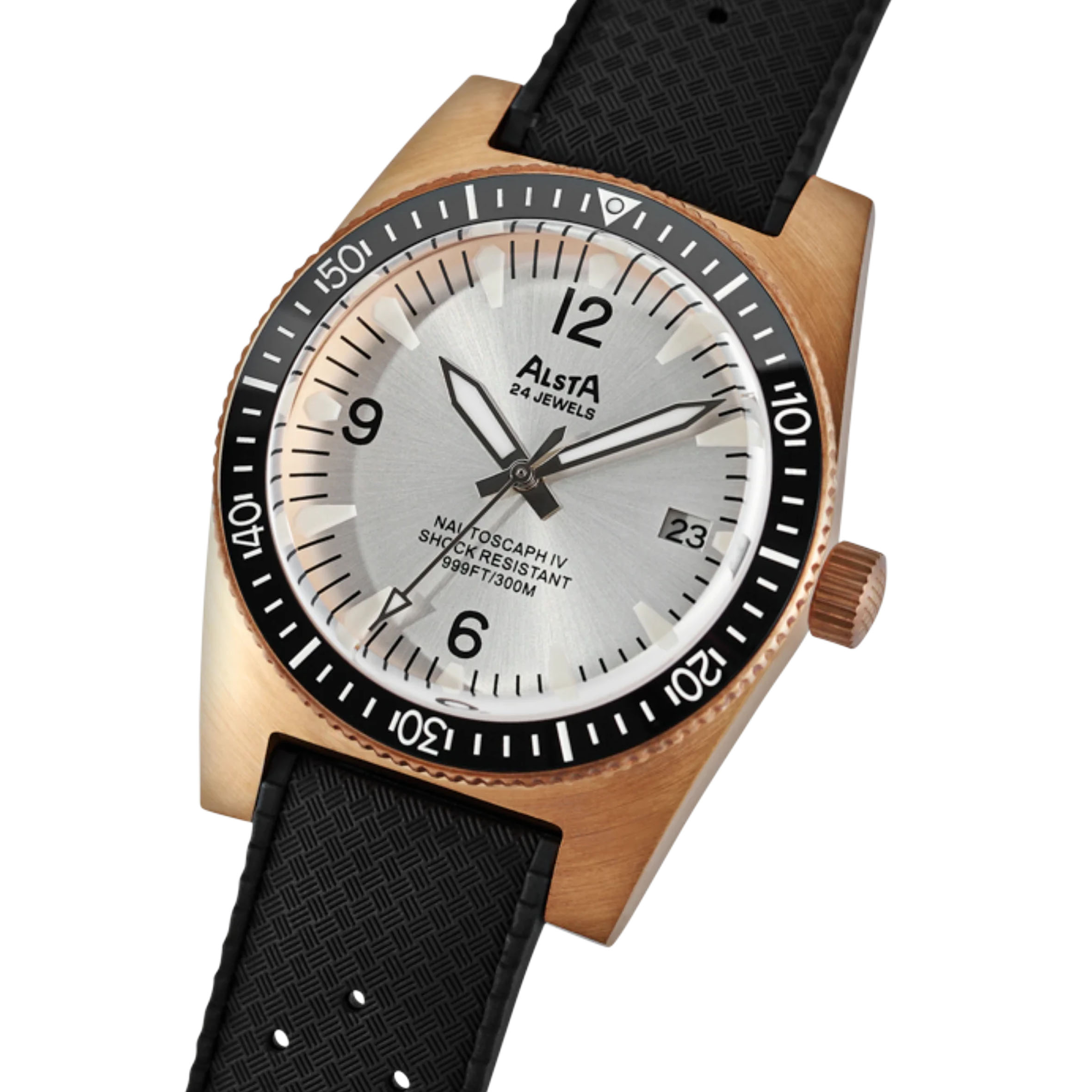 Alsta - Nautoscaph - Bronze Silver - close up Alsta - Nautoscaph - Bronze Silver - close up