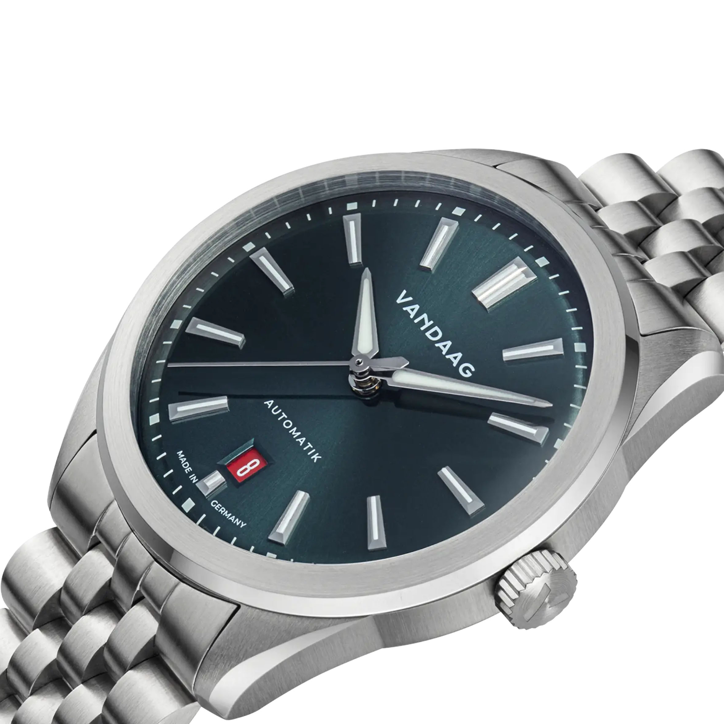 Vandaag - Baas - Harmonie - Steel Bracelet - Red Date - close up Vandaag - Baas - Harmonie - Steel Bracelet - Red Date - close up