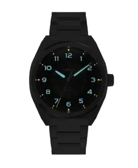 Circula ProTrail Black - steel bracelet - lume